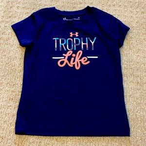 Girls under armour tee